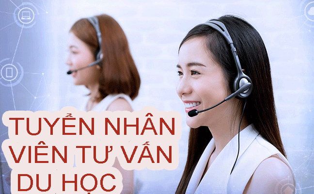 tuyển nhân viên tư vấn du học